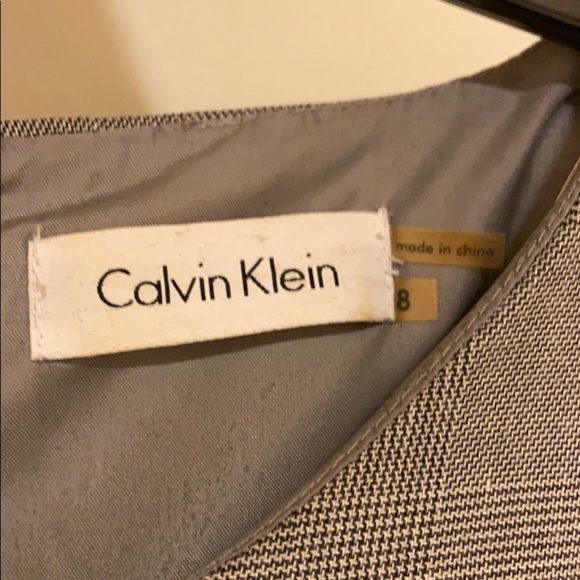 Calvin Klein Shift Dress - Capped Sleeves - Picture 3 of 5